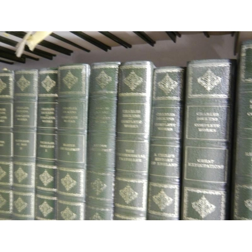 763 - 36 volumes of Charles Dickens complete works.