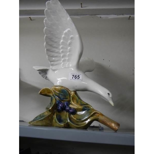 765 - A 'DAVJLA' limited edition 5354 of 10000 pottery bird.