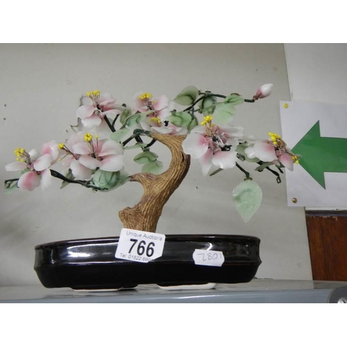 766 - A Japanese bonsai ornament.