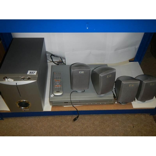 857 - An Async speaker system, DVD player etc.,