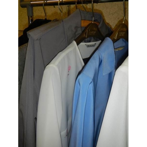 990N - A mixed lot of jackets, etc.,