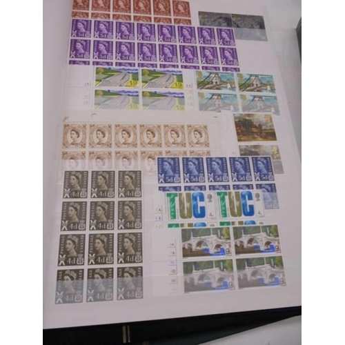 1055 - Five albums of UK and Commonwealth stamps including Victorain.