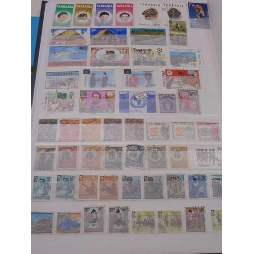 1055 - Five albums of UK and Commonwealth stamps including Victorain.