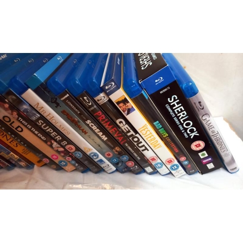 716 - A quantity of Blu-Ray DVDs including Game of Thrones, Yesterday etc