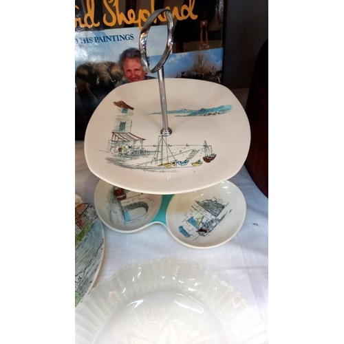 732 - 3 cake stands including Midwinter