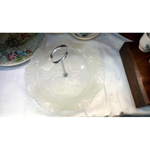 732 - 3 cake stands including Midwinter