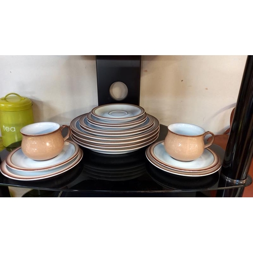 736 - A quantity of Denby crockery