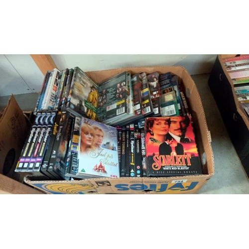 754 - 2 boxes of DVDs