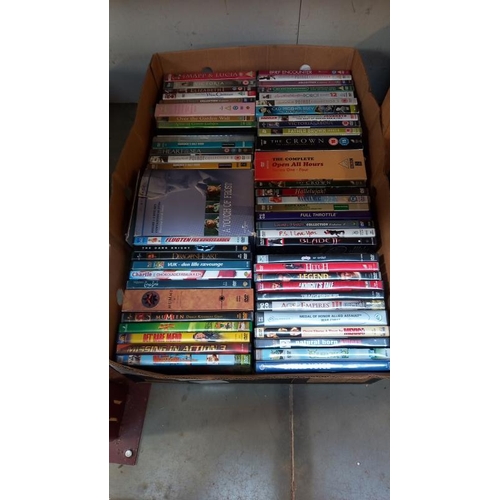 754 - 2 boxes of DVDs