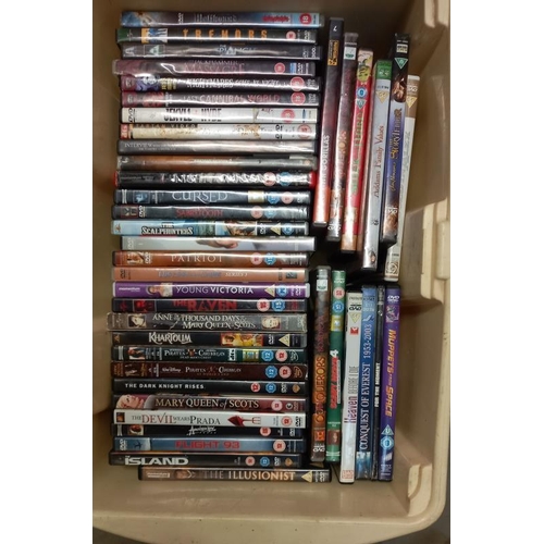 773 - 6 boxes of DVD's covering all genres  COLLECT ONLY