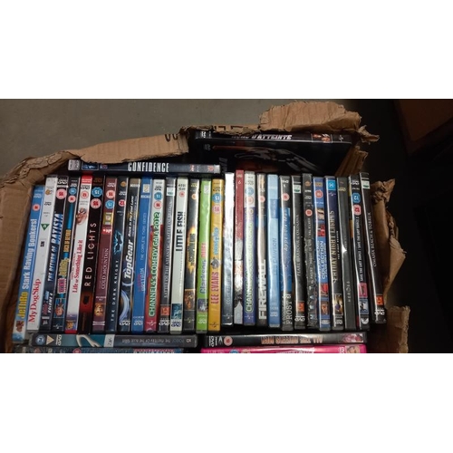 773 - 6 boxes of DVD's covering all genres  COLLECT ONLY