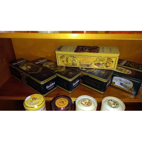 992 - A quantity of collectors tins