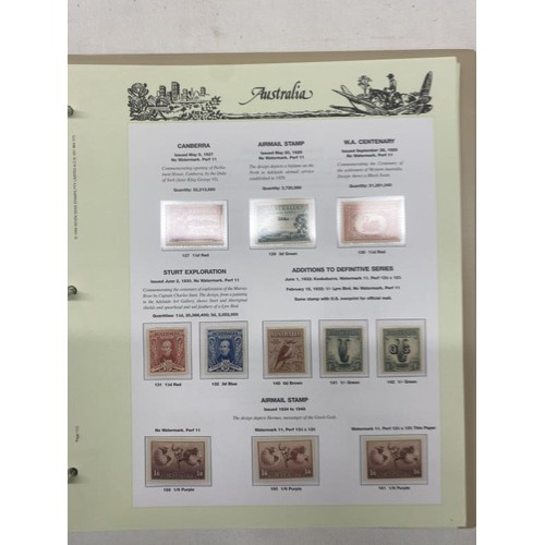 1100D - An excellent collection of mint Australian pre-decimal stamps (appears to be missing 7 Kangaroos and... 