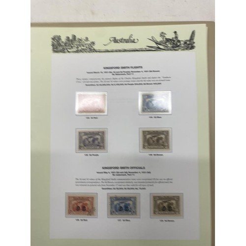 1100D - An excellent collection of mint Australian pre-decimal stamps (appears to be missing 7 Kangaroos and... 