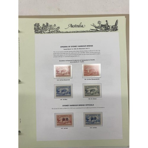 1100D - An excellent collection of mint Australian pre-decimal stamps (appears to be missing 7 Kangaroos and... 