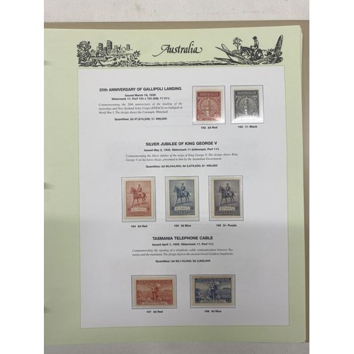 1100D - An excellent collection of mint Australian pre-decimal stamps (appears to be missing 7 Kangaroos and... 