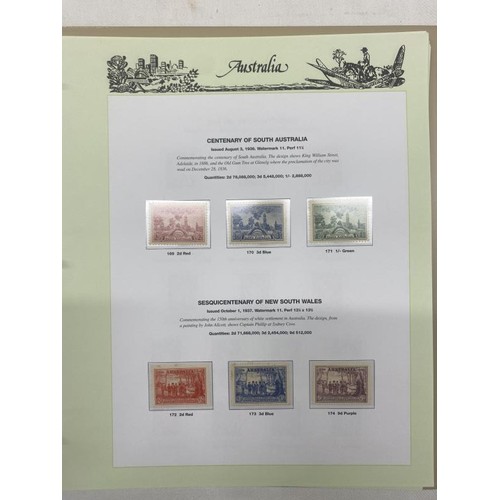 1100D - An excellent collection of mint Australian pre-decimal stamps (appears to be missing 7 Kangaroos and... 