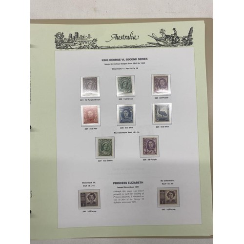 1100D - An excellent collection of mint Australian pre-decimal stamps (appears to be missing 7 Kangaroos and... 