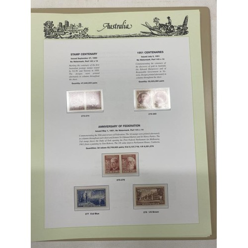 1100D - An excellent collection of mint Australian pre-decimal stamps (appears to be missing 7 Kangaroos and... 