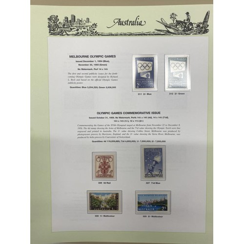 1100D - An excellent collection of mint Australian pre-decimal stamps (appears to be missing 7 Kangaroos and... 