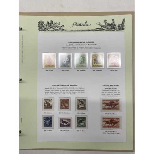 1100D - An excellent collection of mint Australian pre-decimal stamps (appears to be missing 7 Kangaroos and... 