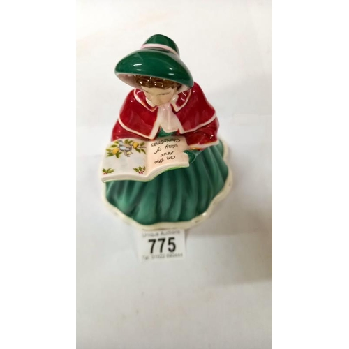 775 - A Royal Doulton HN5168 First day of Christmas figurine