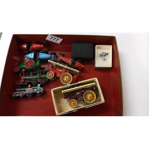 777 - A quantity of Early Lesney Matchbox models of yesteryear including Fowlers, Showmen's engine, Duke o... 