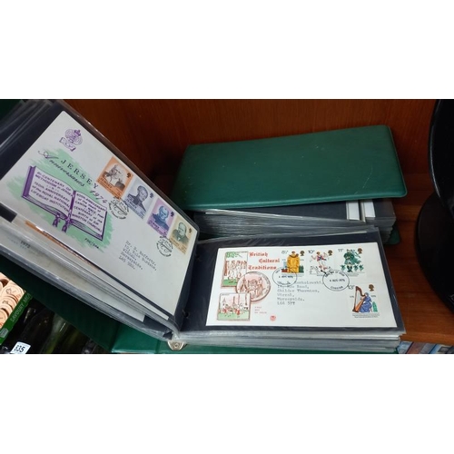 838 - 2 albums of first day covers