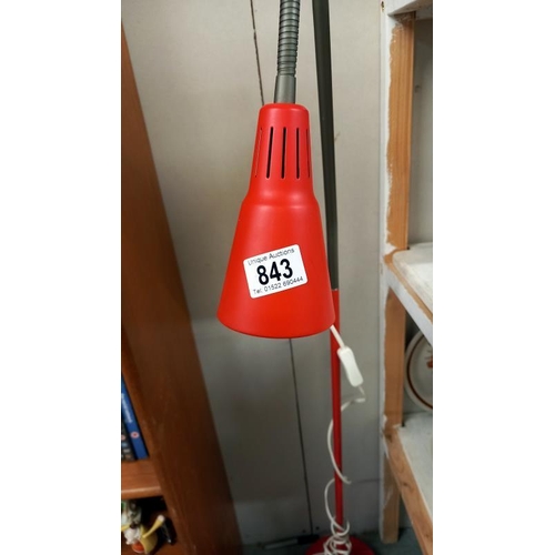 843 - A retro standard lamp