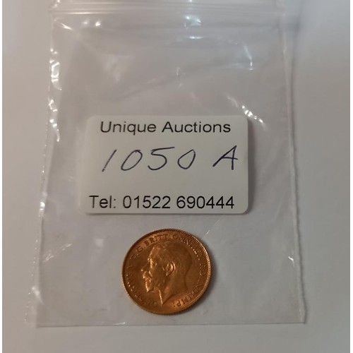 1050A - A 1913 half sovereign