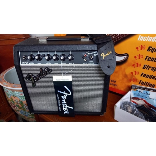 1001 - A Squire by Fender guitar & amp