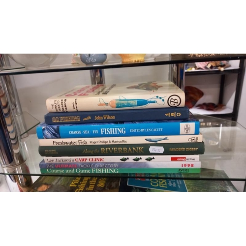 951 - A selection of books on fishing