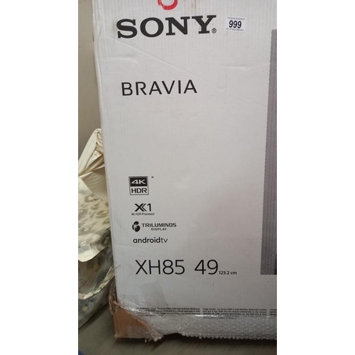 999 - A new boxed Sony Bravia XH85 android TV