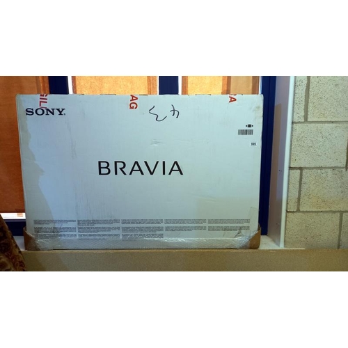 999 - A new boxed Sony Bravia XH85 android TV