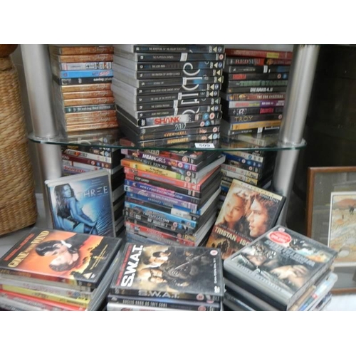 509 - A large quantity of DVD's.