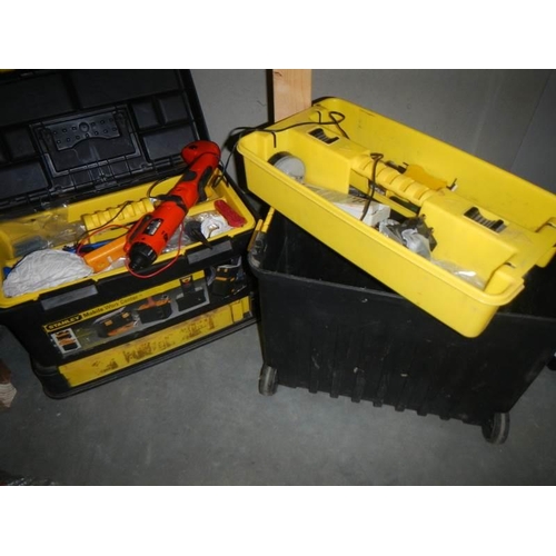 523 - Two tool boxes and contents. COLLECT ONLY.