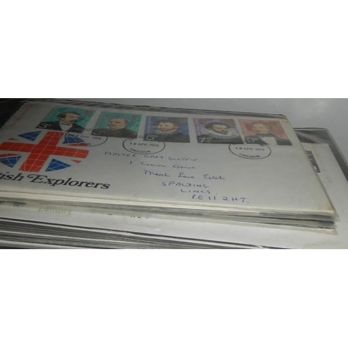 796 - Four albums containing some first day covers etc.,