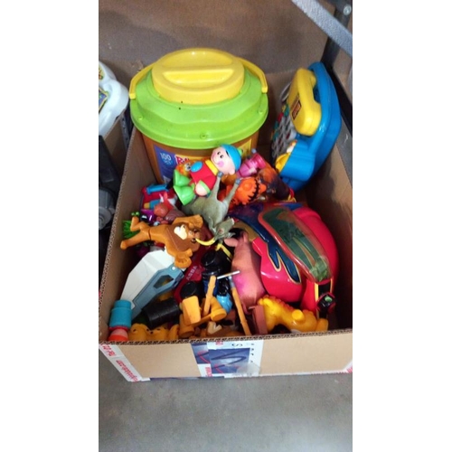 81 - A quantity of children's toys including Bob the builder etc. COLLECT ONLY