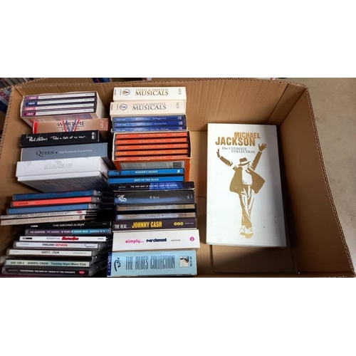 143 - 4 boxes of cd's COLLECT ONLY