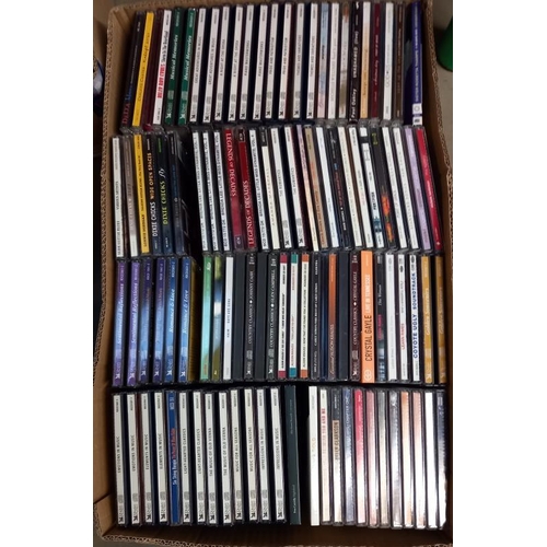 143 - 4 boxes of cd's COLLECT ONLY