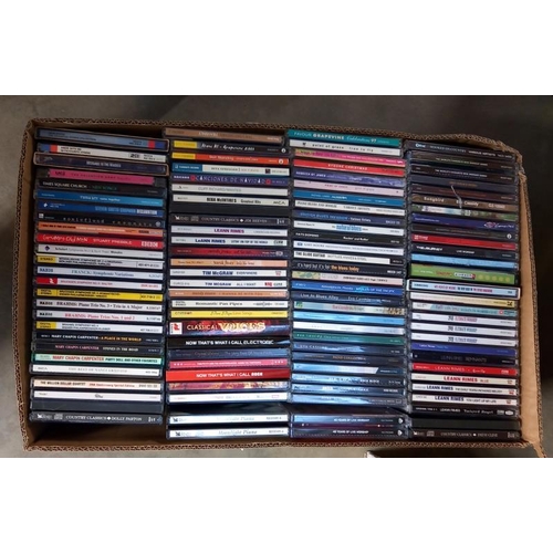 143 - 4 boxes of cd's COLLECT ONLY