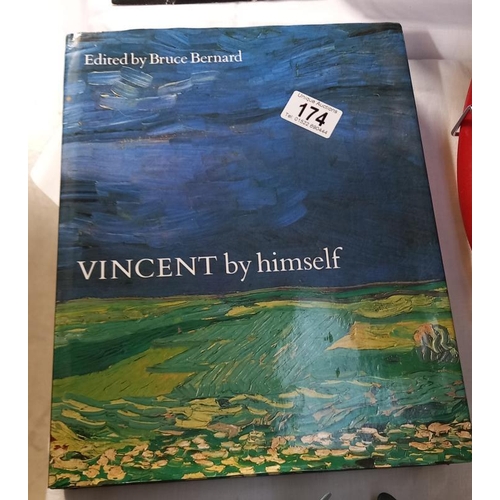 An art book of Vincent Van Gogh entitled 'Vincent by himself'