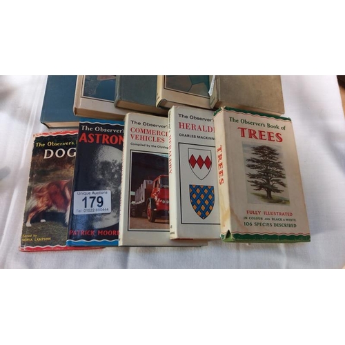 179 - A quantity of Observer books including Aircraft, dogs etc