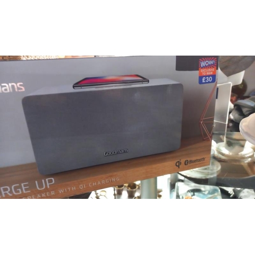 190 - A Goodmans Bluetooth speaker, brand new in sealed box