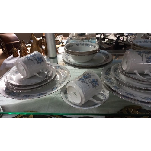 194 - A German bone china tea set,