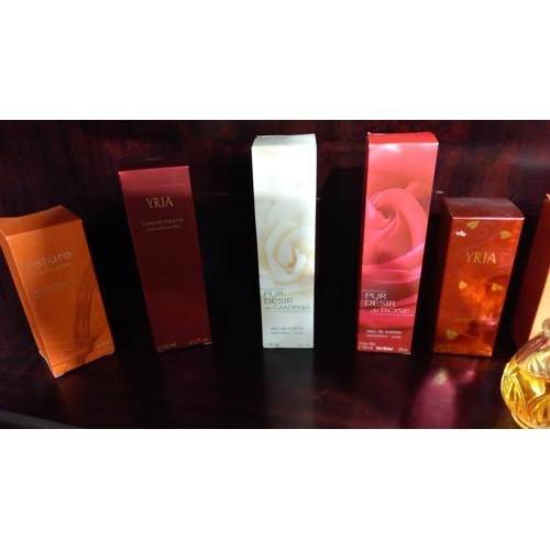 222 - 10 boxed bottles of Eau De Toilette by Yves Rocher, appear unused, plus an unboxed bottle which is p... 