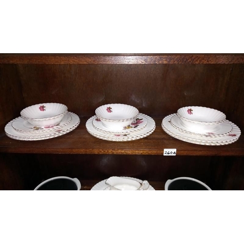 260A - A Crown Fenton dinner service including tureen