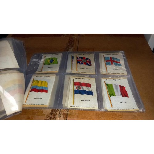 306 - A large lot of Kensita silks & Henry cigarette cards etc,