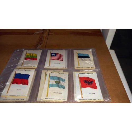 306 - A large lot of Kensita silks & Henry cigarette cards etc,