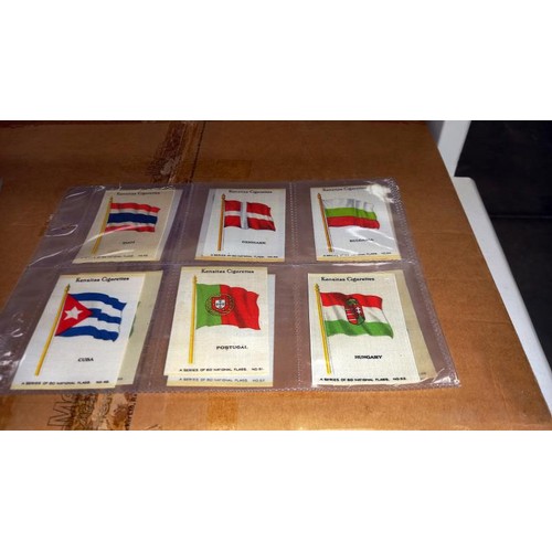 306 - A large lot of Kensita silks & Henry cigarette cards etc,